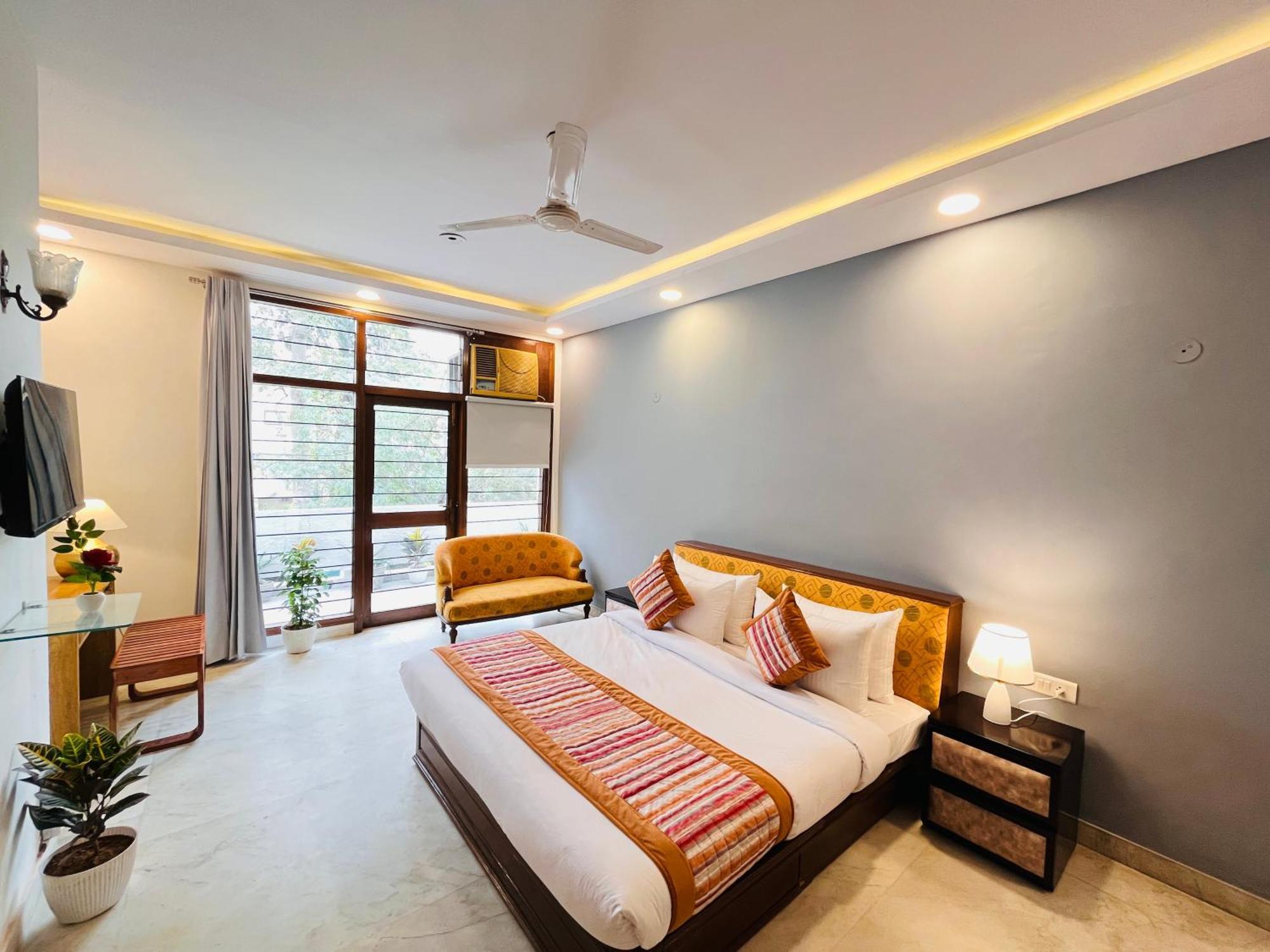 Grove Residency Hauz Khas New Delhi Couple Friendly Hotel Luaran gambar