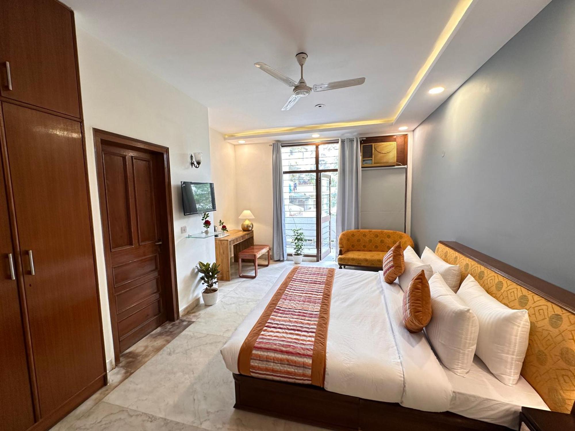 Grove Residency Hauz Khas New Delhi Couple Friendly Hotel Luaran gambar