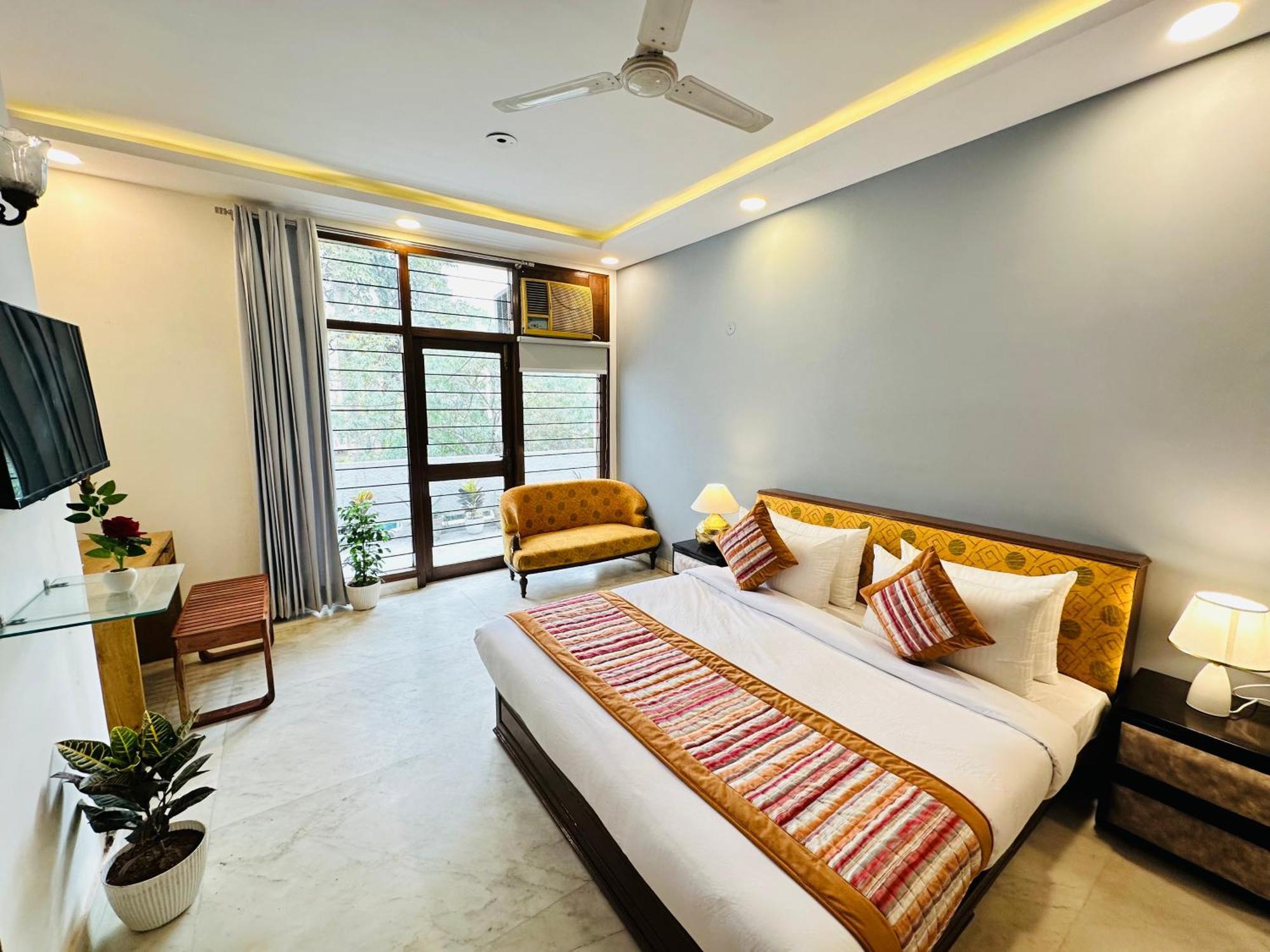 Grove Residency Hauz Khas New Delhi Couple Friendly Hotel Luaran gambar