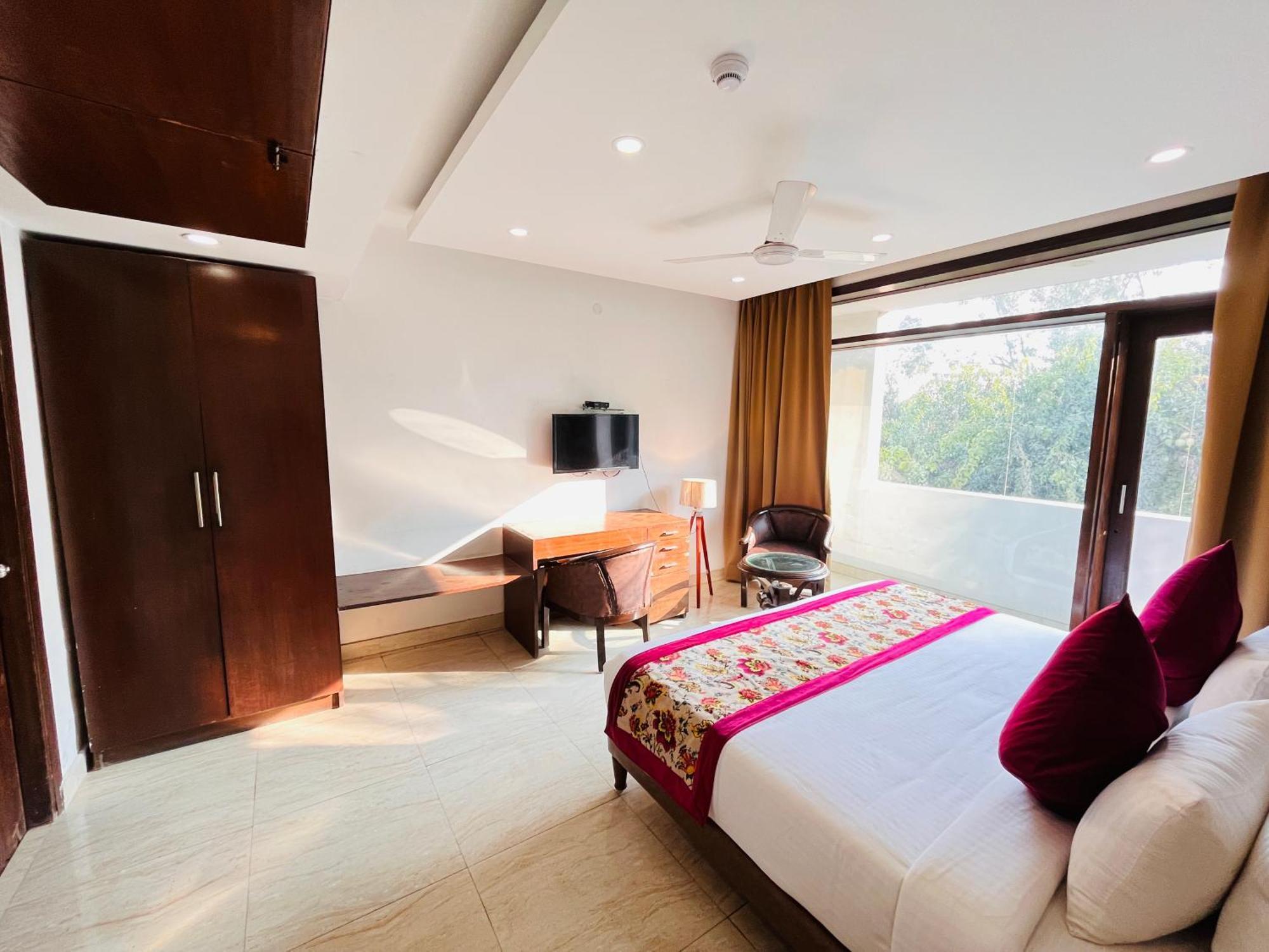 Grove Residency Hauz Khas New Delhi Couple Friendly Hotel Luaran gambar